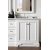 James Martin Furniture Bright White w/ Arctic Fall Top Door Closed View