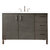 James Martin Furniture Metropolitan 48'' Single Vanity in Silver Oak w/ 3cm (1-3/8'') Thick White Zeus Quartz Top