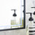 James Martin Furniture Tampa 23-5/8'' W x 31-1/2'' H Rectangular LED Wall Mounted Mirror in Matte Black Frame