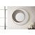 James Martin Furniture Cosmos 35-3/8" Dia. Circular Mirror, Radiant Gold and Onyx