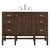 James Martin Furniture Addison 48'' Single Vanity Cabinet in Mid Century Acacia w/ 3cm (1-3/8'') Thick White Zeus Quartz Top