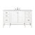James Martin Furniture Addison 60'' Single Vanity Cabinet in Glossy White with 3cm (1-3/8'' ) Thick Ethereal Noctis Top and Rectangle Undermount Sink