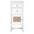 James Martin Furniture Athens 15'' Cabinet with 2 Drawers and Left Opening Door in Glossy White and 3cm (1-3/8'') Thick Arctic Fall Solid Surface Top