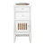 James Martin Furniture Athens 15'' Cabinet with 2 Drawers and Left Opening Door in Glossy White, Base Cabinet Only (No Top)
