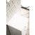 James Martin Furniture Athens 15'' Right Glossy White w/ White Zeus Top View