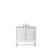 James Martin Furniture Athens 30'' W Single Vanity Cabinet, Glossy White, w/ 3cm (1-3/8'') Thick Eternal Jasmine Pearl Quartz Top