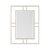 James Martin Furniture Brenlyn Rectangular Stainless Steel Framed Wall Mount Bathroom Vanity Mirror, 30'' W Brushed Nickel Product View