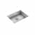 JULIEN ProInox H0 Collection ADA Undermount 23" Single Bowl Kitchen Sink in Stainless Steel