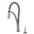 Julien Abyss Professional Kitchen Faucet with Dual Spray & Remote Single Lever, Brushed Nickel