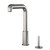 Julien Latitude Pull Out Kitchen Faucet with Dual Spray & Remote Single Lever, Brushed Nickel