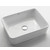 Kraus White Rectangular Ceramic Sink with Pop Up Drain, 19-1/5"W x 15-1/5"D x 5-2/7"H