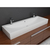 Cantrio Koncepts Cast Polymer Vessel Double Countertop Bathroom Sink