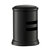 Kraus Dishwasher Air Gap in Matte Black with Rounded Corners, 1-7/8" W x 1-7/8" D x 2-1/2" H