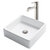 KRAUS Sink w/ Satin Nickel Faucet