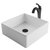 KRAUS Sink w/ Matte Black Faucet