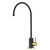 Kraus Purita#8482 Single Handle Drinking Water Filter Faucet for Reverse Osmosis or Water Filtration System in Brushed Brass/Matte Black, Spout Height: 8-3/8", Spout Reach: 6"
