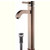 Kraus Ramus Single Lever Vessel Mixer with Matching Pop Up Drain, Oil Rubbed Bronze
