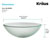 Kraus Frosted Glass Vessel Sink, 16-1/2" Dia. x 5-1/2" H
