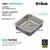 Kraus 17'' Sink Dimensions