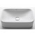 Kraus White Rectangular Ceramic Sink with Pop Up Drain, 19-7/16"W x 11-6/7"D x 5"H