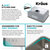 KRAUS Dex™ Undermount Single Bowl TRU16 Gauge Stainless Steel Kitchen Sink with DrainAssure WaterWay and VersiDrain Assembly in Radiant Pearl Finish, 25'' Single Bowl Sink Quiet Sink