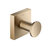 KRAUS Ventus™ Bathroom Robe and Towel Hook, Brushed Gold, 1-3/4'' W x 1-5/8'' D x 1-3/4'' H