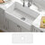 KRAUS Turino™ 33'' Farmhouse Reversible Apron Front Fireclay Single Bowl Kitchen Sink in Matte White