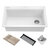 KRAUS 33" Sink White Included Items