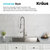 Kraus33'' W x 22'' D Standart PRO™ Drop-In/Undermount 16-Gauge Double Bowl 2-Hole Stainless Steel Kitchen Sink, 33'' W x 22'' D x 10'' H