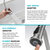 Kraus Britt™ Commercial Style 2-Function Single Handle Pull Down Kitchen Faucet, 360 Degree Swivel