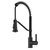 Kraus Britt™ Commercial Style 2-Function Single Handle Pull Down Kitchen Faucet, Matte Black Product View