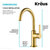 KRAUS Brushed Brass Dimensions
