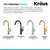 KRAUS Brushed Brass Finishing Touch Info