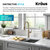 KRAUS Sellette™ Traditional Industrial Pull-Down Single Handle Kitchen Faucet, Compatible Sink