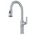 KRAUS Allyn™ Traditional Industrial Pull-Down Single Handle Kitchen Faucet, Chrome, Faucet Height: 17-1/2'' H, Spout Reach: 8-7/8'' D