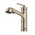KRAUS Allyn™ Industrial Pull-Out Single Handle Kitchen Faucet, Spot-Free Antique Champagne Bronze, Faucet Height: 10'' H, Spout Reach: 9'' D