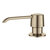Kraus KSD-31 Series Kitchen Soap and Lotion Dispenser Spout Height: 1-5/8'' H; Spout Reach: 3-5/8'' D, Spot-Free Antique Champagne Bronze Side View