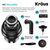 KRAUS WasteGuard™ 1 HP Continuous Feed Garbage Disposal with Ultra-Quiet Motor for Kitchen Sinks, Power Cord and Flange Included