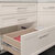 Knape & Vogt 8850 Series 12'' - 20'' Length Side Mount 200 lbs Ball Bearing Heavy-Duty Drawer Slides, In Use View
