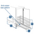 Wood and Wire Tray Divider Roll-Out