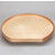 Lazy Daisy by Rev-A-Shelf 32'' Natural Wood D Shape Susan Tray with No Hole, 32''Diameter x 29-3/8'' D x 3-5/16'' H