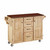Mix & Match Create-a-Cart Natural Finish with Cherry Top by Home Styles, 48"W x 17-3/4"D x 35-1/2"H