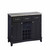 Mix & Match Large Buffet Server Black Base with Stainless Steel Top