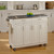 Mix and Match Create-a-Cart w/ White Finish and Stainless Steel Top by Home Styles