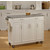 Mix and Match Create-a-Cart w/ White Finish and Salt & Pepper Granite Top by Home Styles