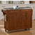 Mix and Match Create-a-Cart w/ Dark Cottage Oak Finish and Stainless Steel Top by Home Styles