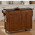 Mix and Match Create-a-Cart w/ Dark Cottage Oak Finish and Black Granite Top by Home Styles
