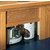 Omega National Straight Wood Tambour Garage for Kitchen Appliances