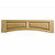Omega National Solid Wood Raised Panel Valance, 48” W x 10-1/2” H