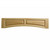 Omega National Solid Wood Raised Panel Valance, 54” W x 10-1/2” H